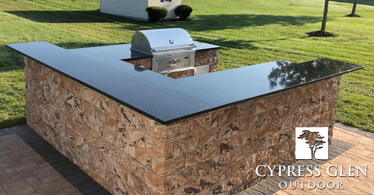 Cypress Glen Outdoor Kitchen 2