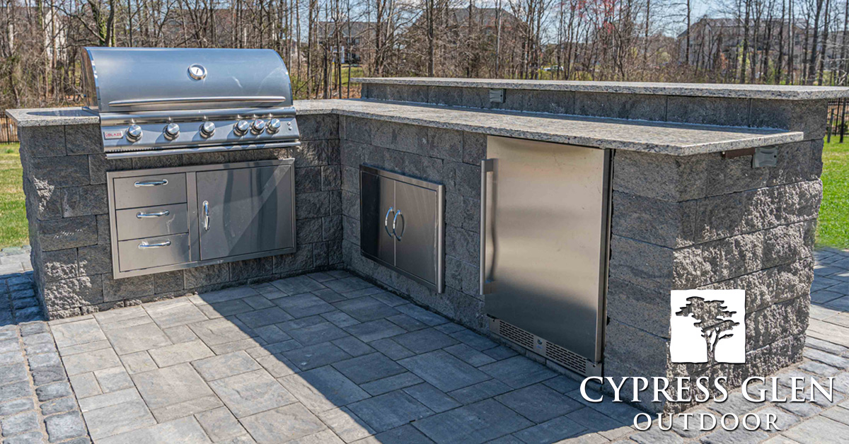 Cypress Glen Outdoor Kitchen 5