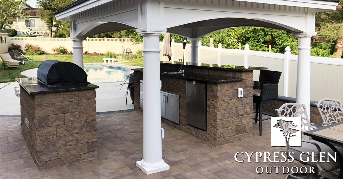 Cypress Glen Outdoor Kitchen 9
