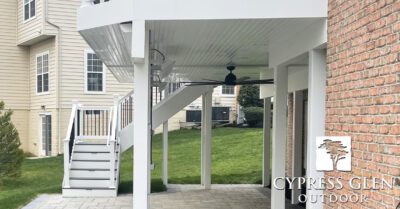 Vinyl Deck Under Deck