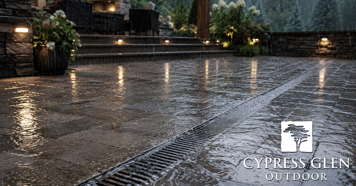 Backyard Drainage Problems in Central Maryland